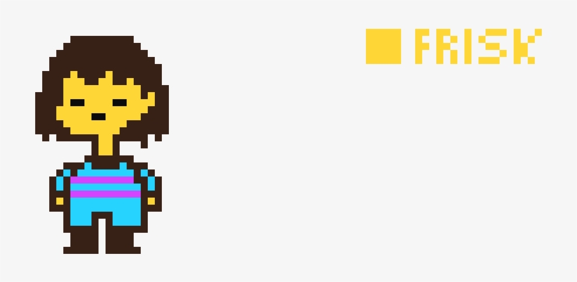 Undertale Frisk Base - Undertale Frisk Base Pixel, transparent png