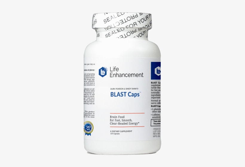 Blast Caps W/phenylalanine & Other Cofactors - Life Enhancement One Per Meal Radical Shield 84 Caps, transparent png