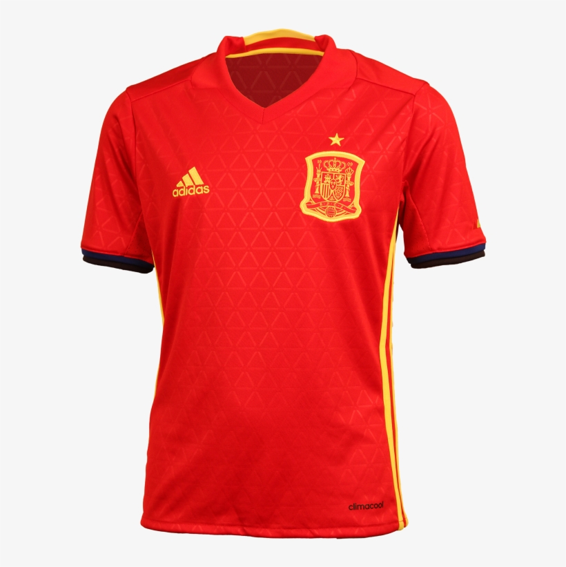 Download Transparent Spain Euro 2016 Kids Home Jersey - Make Tiger