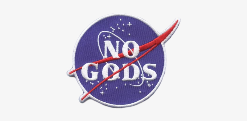 Banner Library Stock Nasa Transparent Badge - Nasa No Gods, transparent png