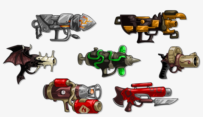 Clipart Gun Flamethrower - Digital Art, transparent png