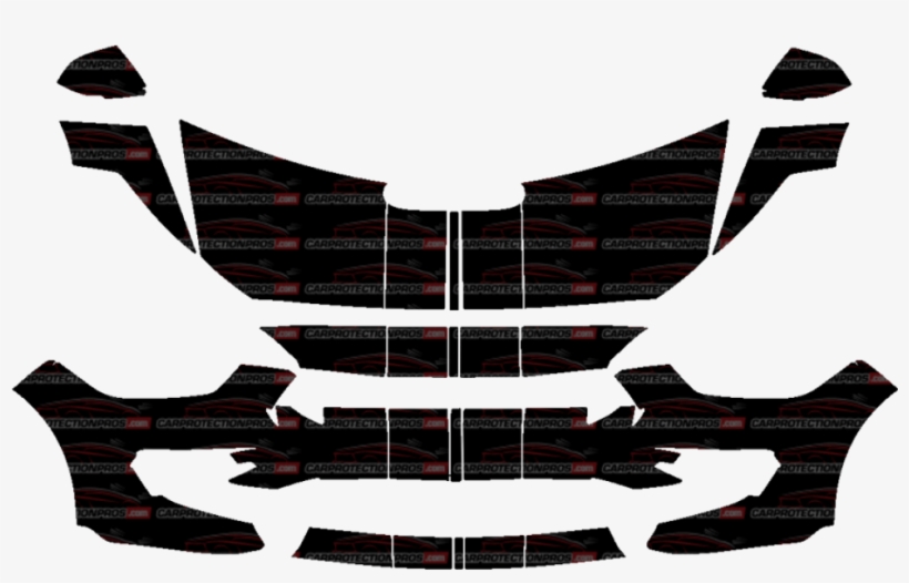 2015-2018 Ford Mustang Shelby Gt350 3m Clear Bra Deluxe - Ford Mustang Shelby Gt350 2016-2017 3m Scotchgard Pro, transparent png