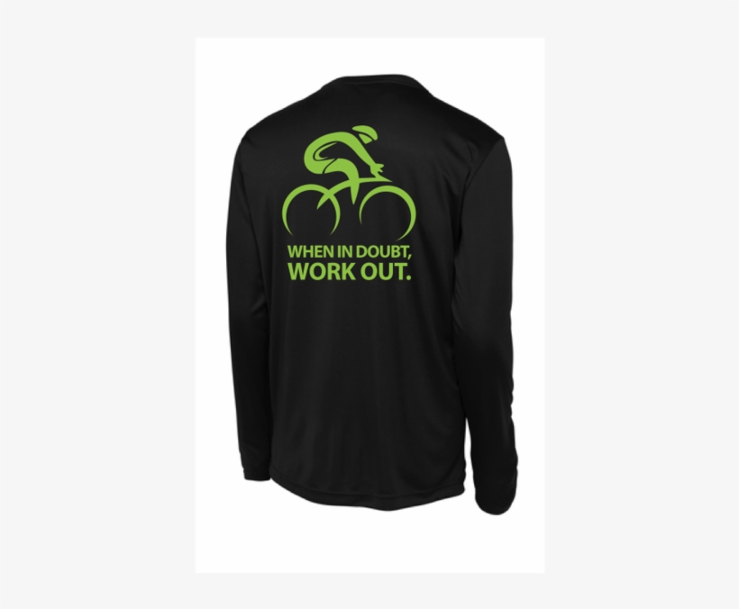 When In Doubt Work Out Shirt - Shirt, transparent png