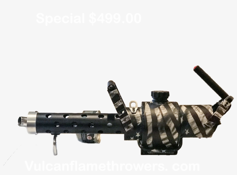 Vulcan V9 Flamethrower - Flamethrower, transparent png