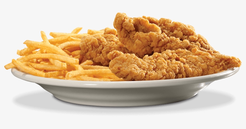 Chicken Fingers Category - Steak N Shake Chicken Fingers And Fries, transparent png