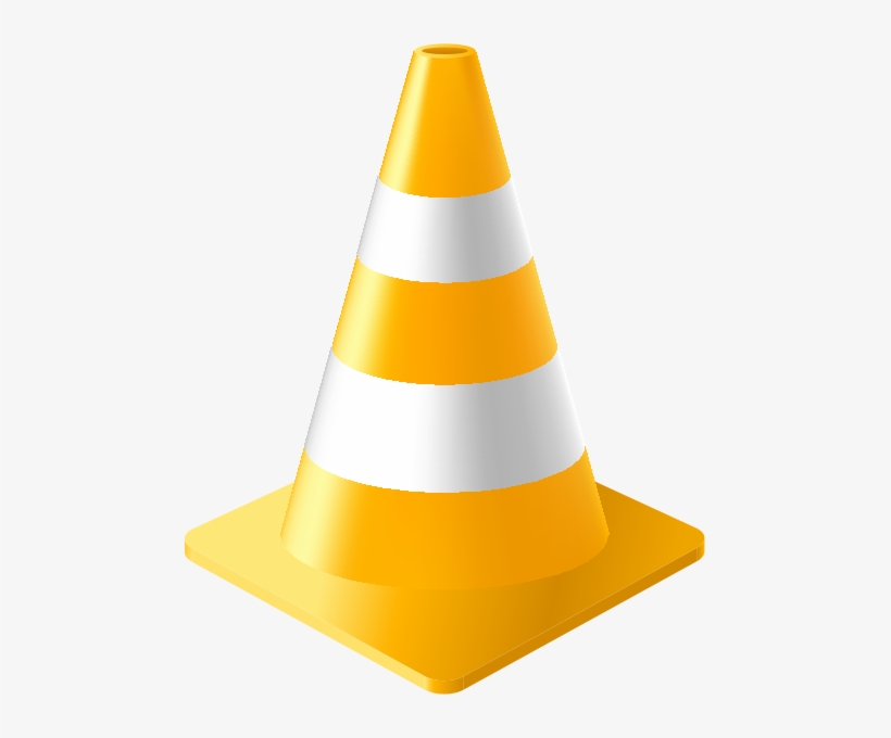 Traffic Cone Yellow - Yellow Traffic Cone, transparent png