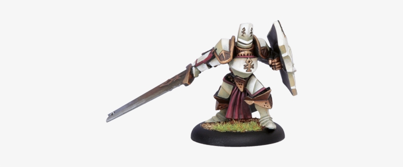 Sir Ekkrion, Paladin Of Menoth - Miniatures - Sir Ekkrion, Paladin Of Menoth, transparent png