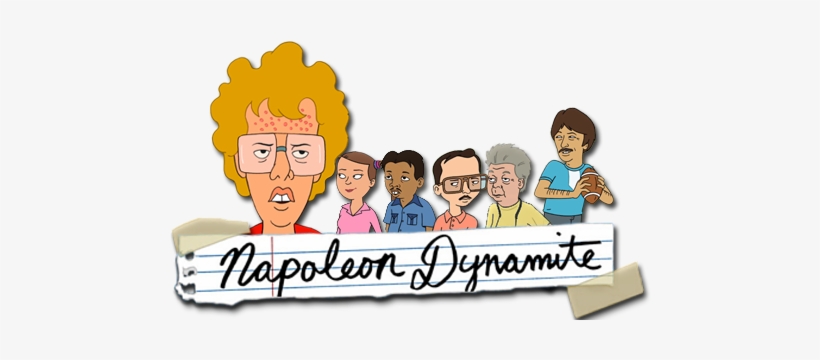 Napoleon Dynamite Tv Show Image With Logo And Character - Napoleon Dynamite (includes Digital Copy), transparent png