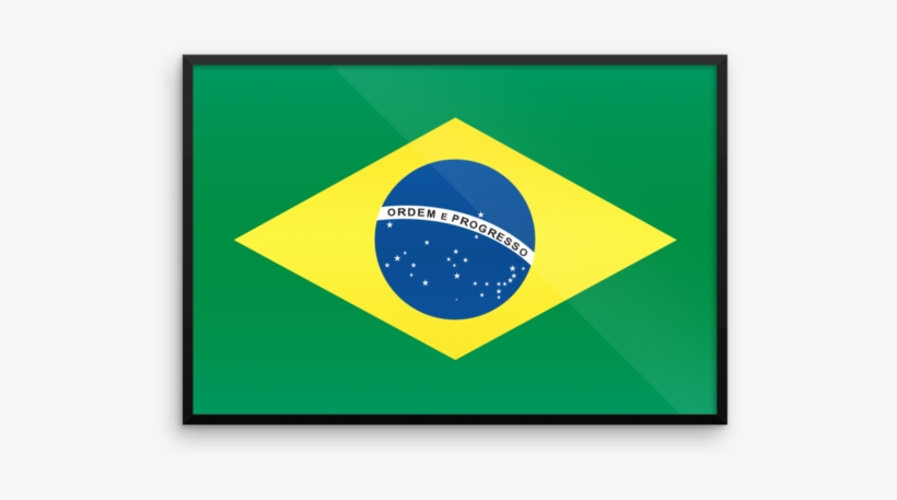 Brazil Flag Wall Art - Brazil Flag Information, transparent png