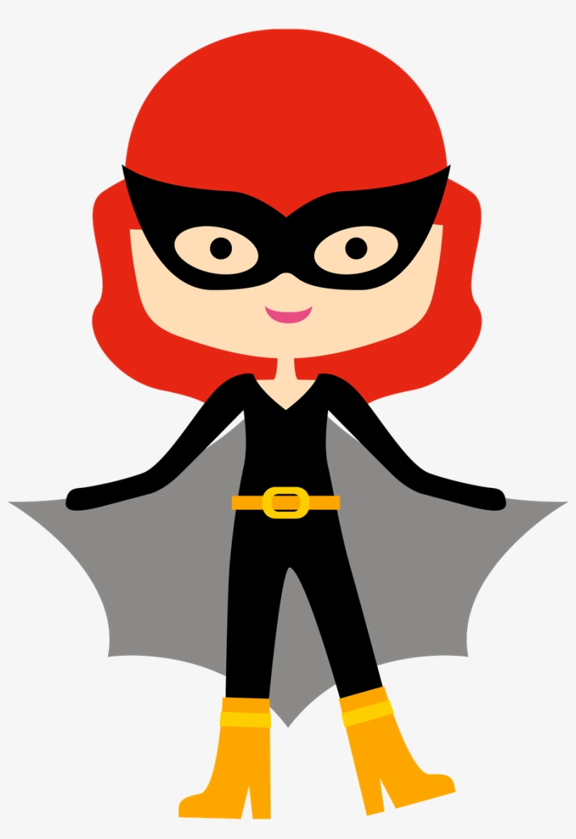 Supergirls - Superherogirlspowp3 - Minus - Applique - Superhero Girls Clipart, transparent png