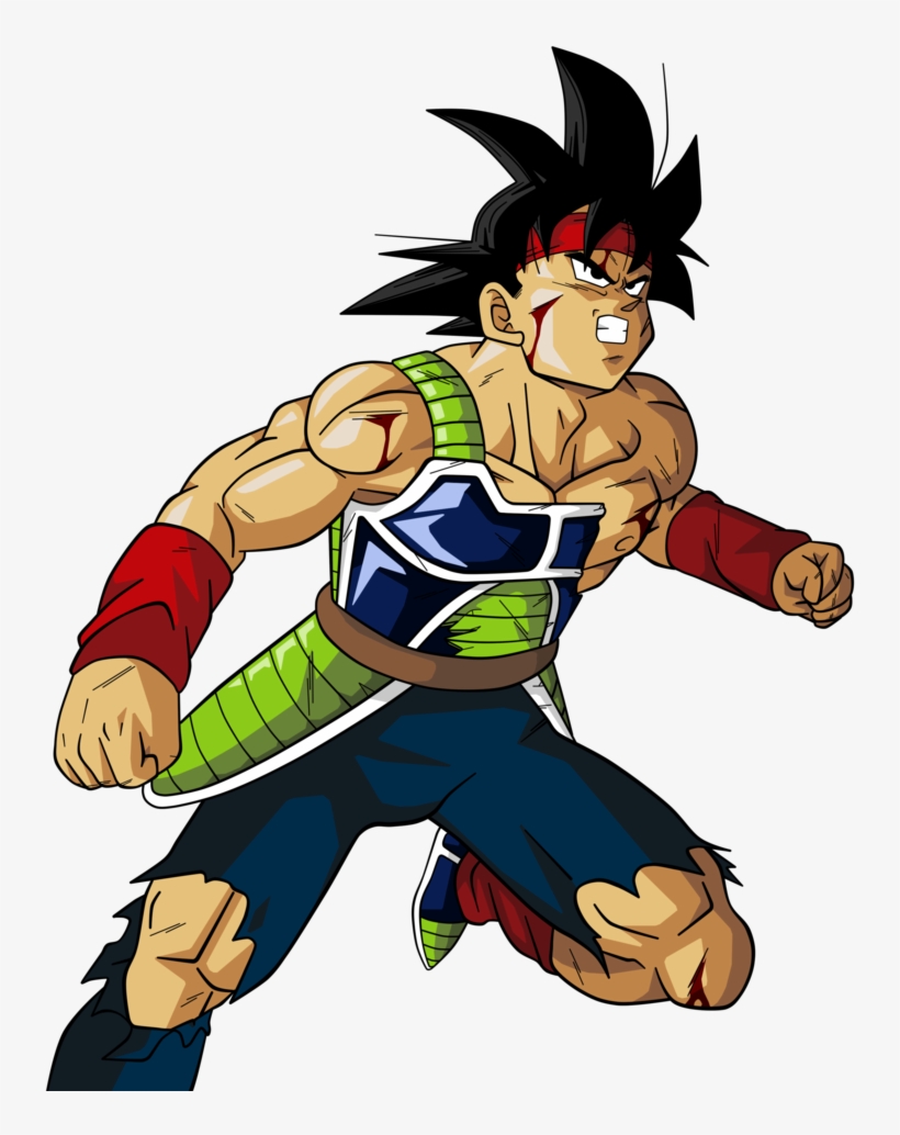 Bardock Damaged, transparent png