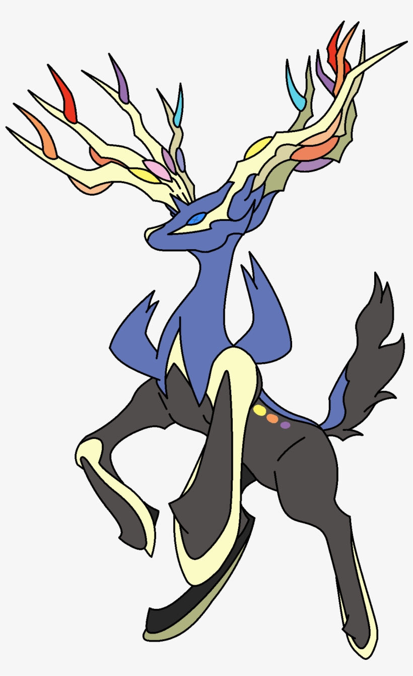 Original - Xerneas Gif Png, transparent png