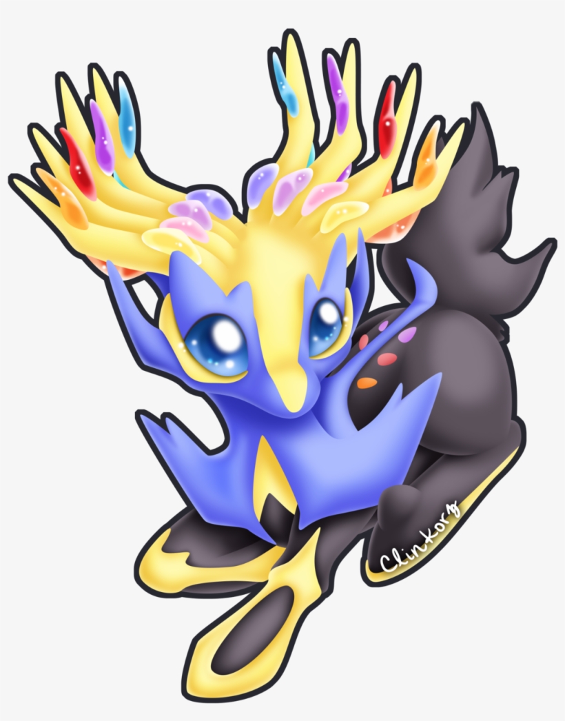 Did A Vote On My Fb Page And Xerneas Was Chosen To - Painting, transparent png