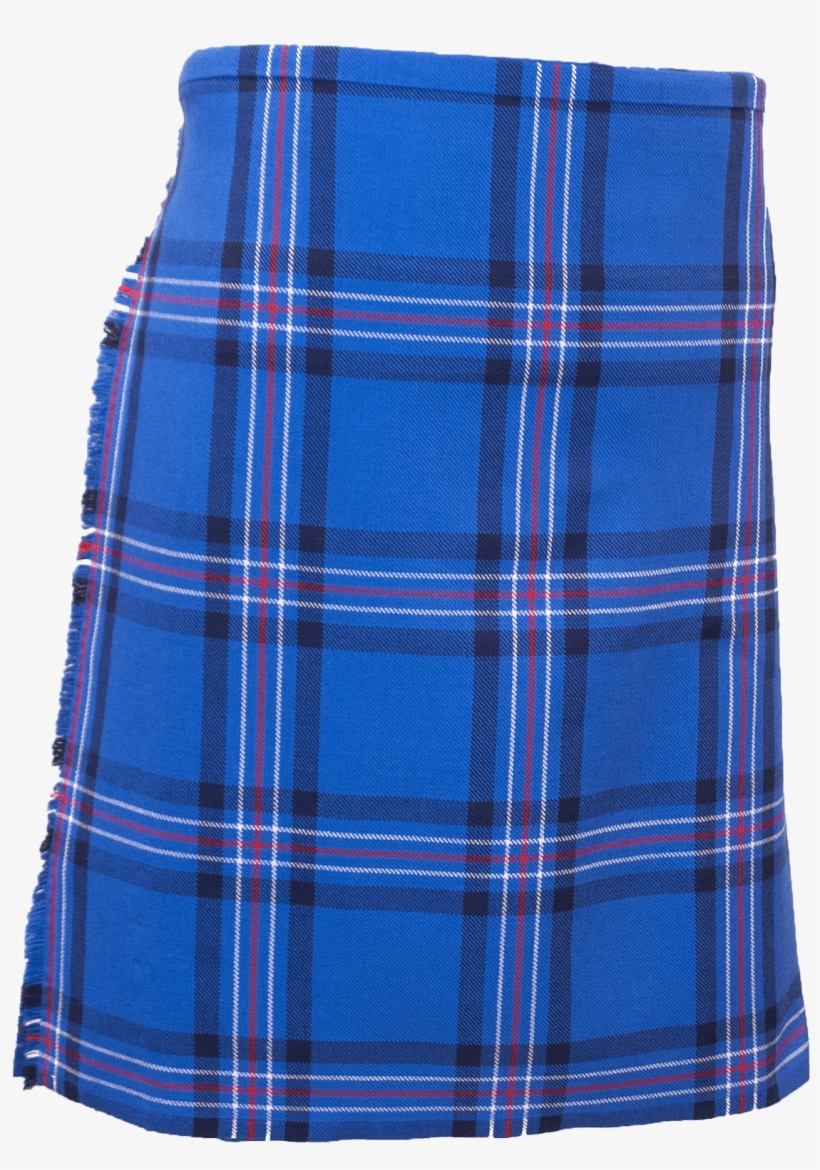 Blue Tartan Kilt - Kilt Png, transparent png