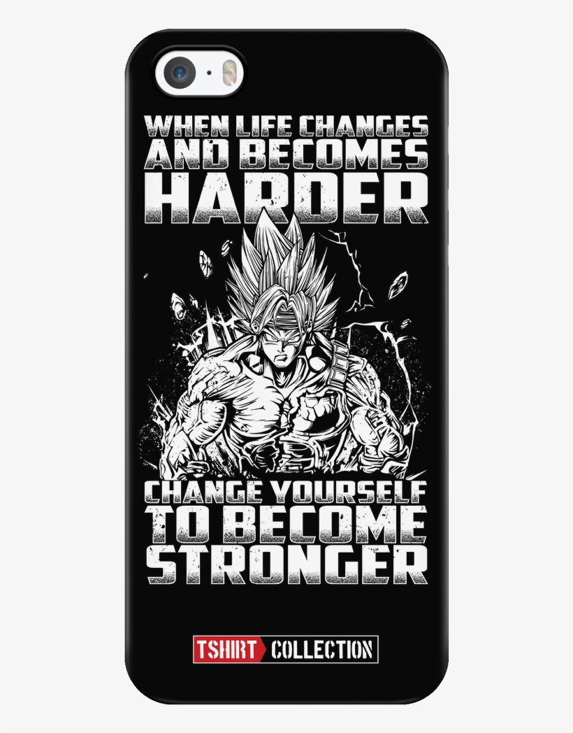 Super Saiyan Bardock Become Stronger Iphone Case - Bardock, transparent png