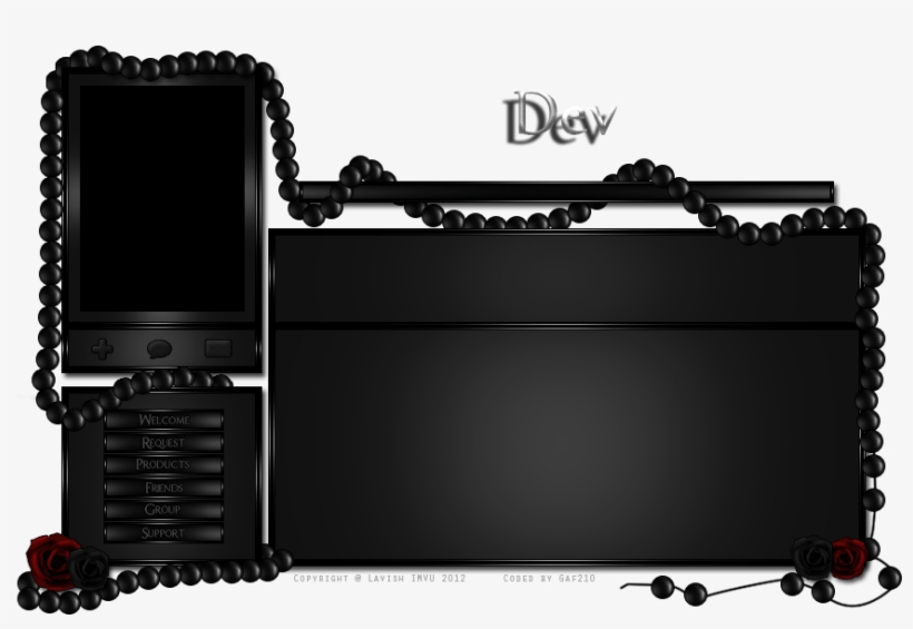 Welcome To My Page ,feel Free To Send Me Msg Or If - Button Imvu Png, transparent png