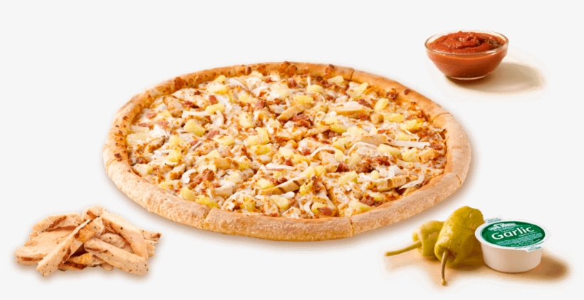 Hawaiana Pollo Bbq Pizzas Tradicionales Papa John's - Papa Johns Pizza De Pollo, transparent png