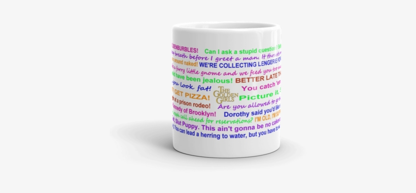 Golden Girls Mug - Coffee Cup, transparent png