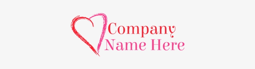 Scribbled Heart Logo - Logo, transparent png