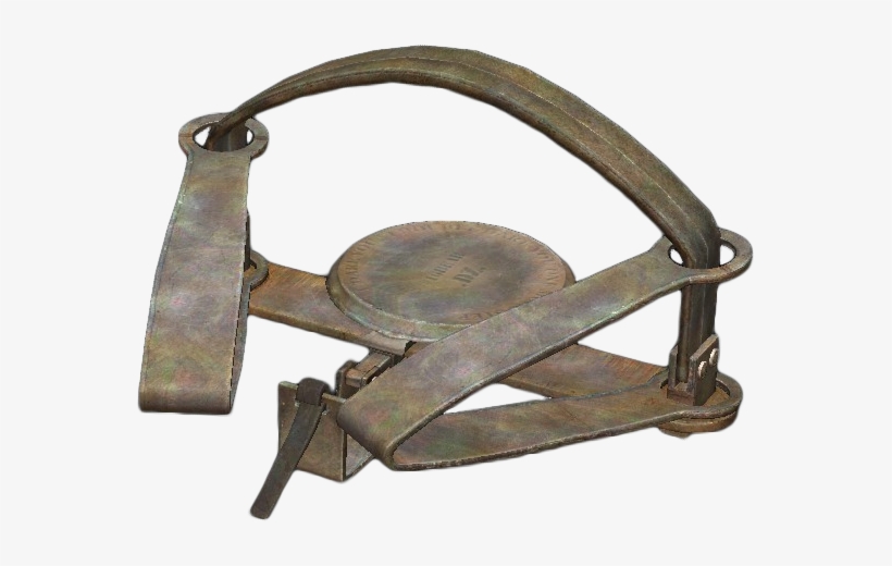 Closed Trap Bear Png, transparent png