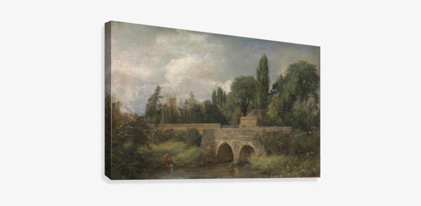 Gillingham Bridge, Dorset John Constable Canvas Print - Scenes Of Clerical Life By George Eliot, transparent png