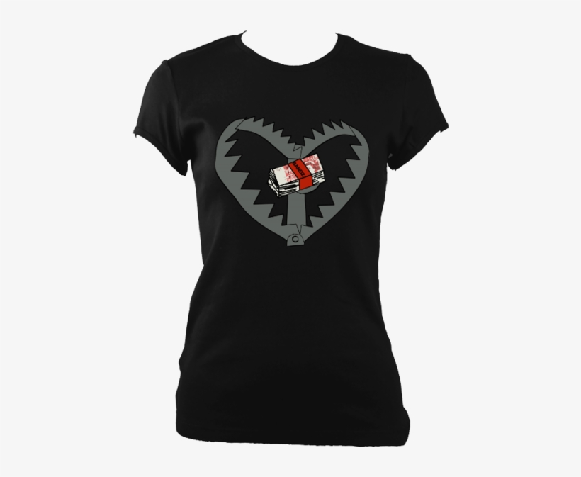 Bear Trap Fitted T-shirt - Shirt, transparent png
