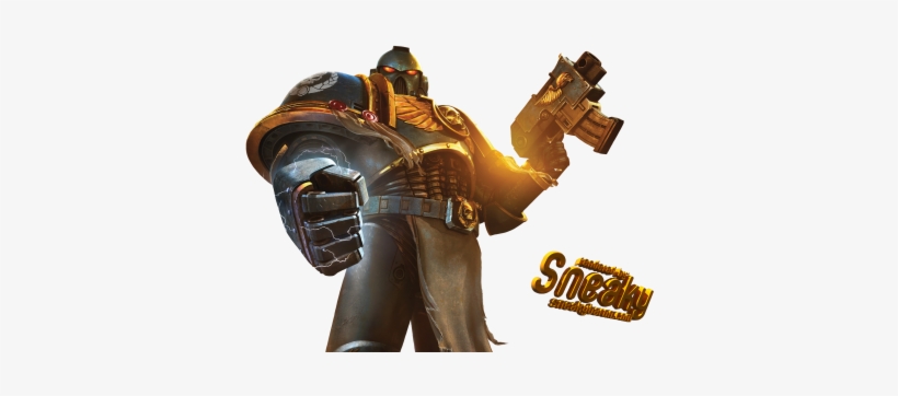 Warhammer 40,000 Space Marine - Warhammer 40k Render, transparent png