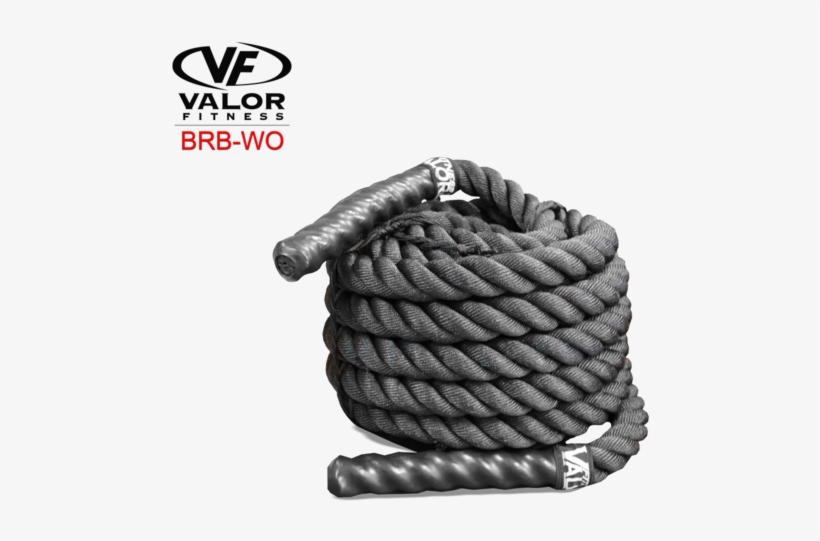 Valor Fitness Brb-wo Black Rope Without Sheath - Valor Fitness Brb-wo Black Conditioning Rope Without, transparent png