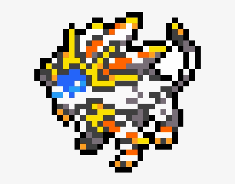 Solgaleo Box Sprite ~ - Pixel, transparent png