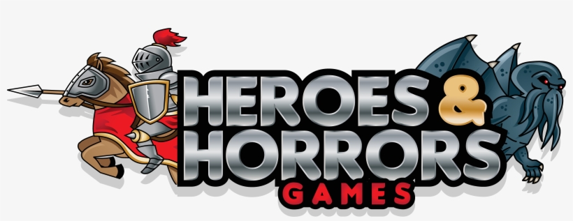 Heroes & Horrors Games Logo - Hobby Store Logo Design, transparent png