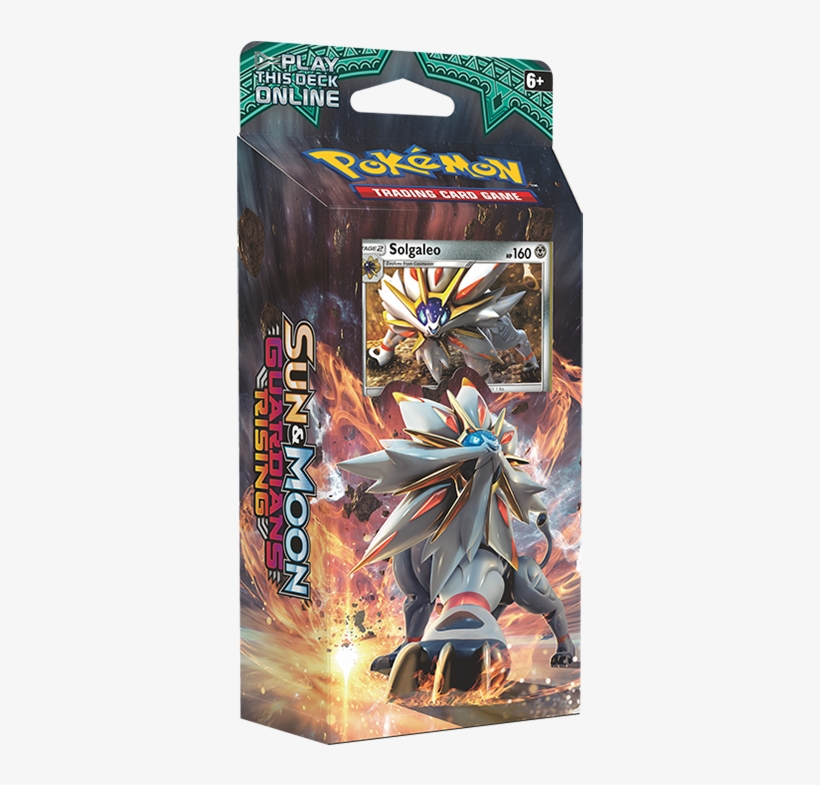 Pokemon Tcg Card Game Sun And Moon Theme Deck - Pokemon Sun And Moon Guardians Rising Steel Sun Theme, transparent png