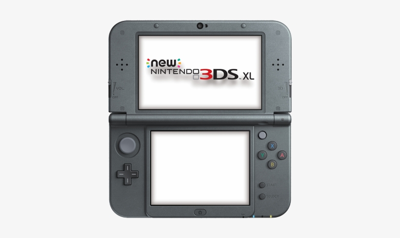 With Striking Artwork Of The Legendary Pokémon Solgaleo - New Nintendo 3ds Xl - Metallic Black, transparent png