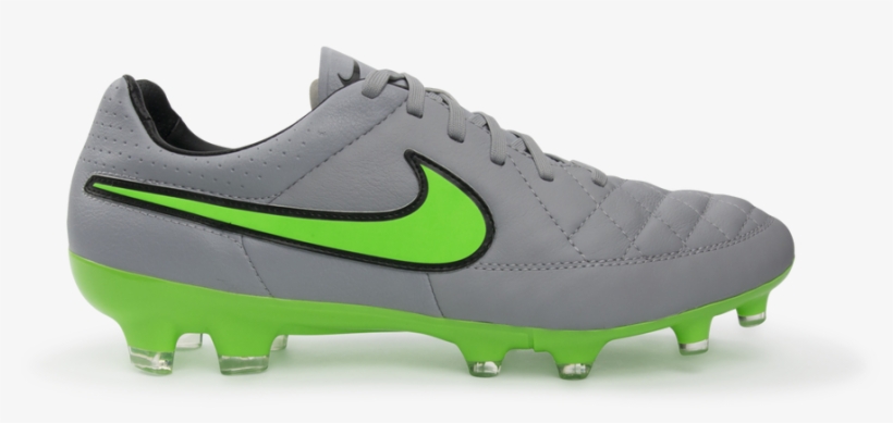 Nike Tiempo Legacy Fg - Black/green Strike, transparent png