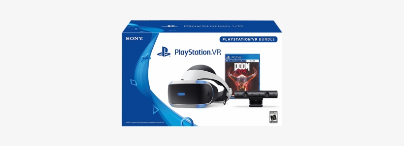 Playstation Vr Bundle With Doom Vfr - Ps4 Vr Doom Bundle, transparent png