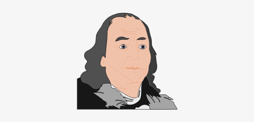 Benjamin Franklin - Illustration, transparent png