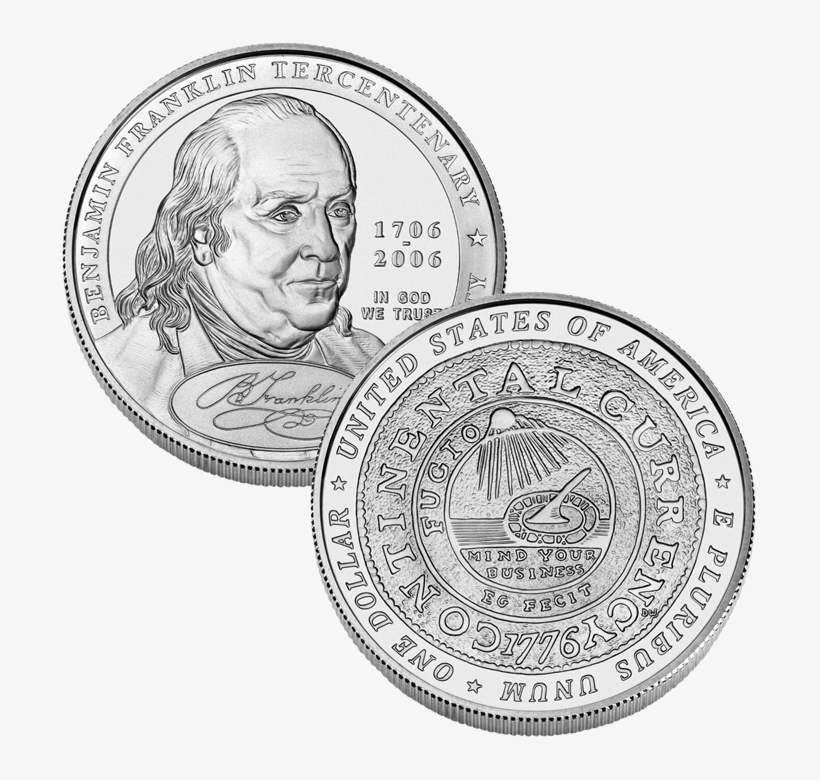 2006-p Benjamin Franklin Founding Father Uncirculated - 2010 Disabled Veterans Silver Dollar Proof, transparent png