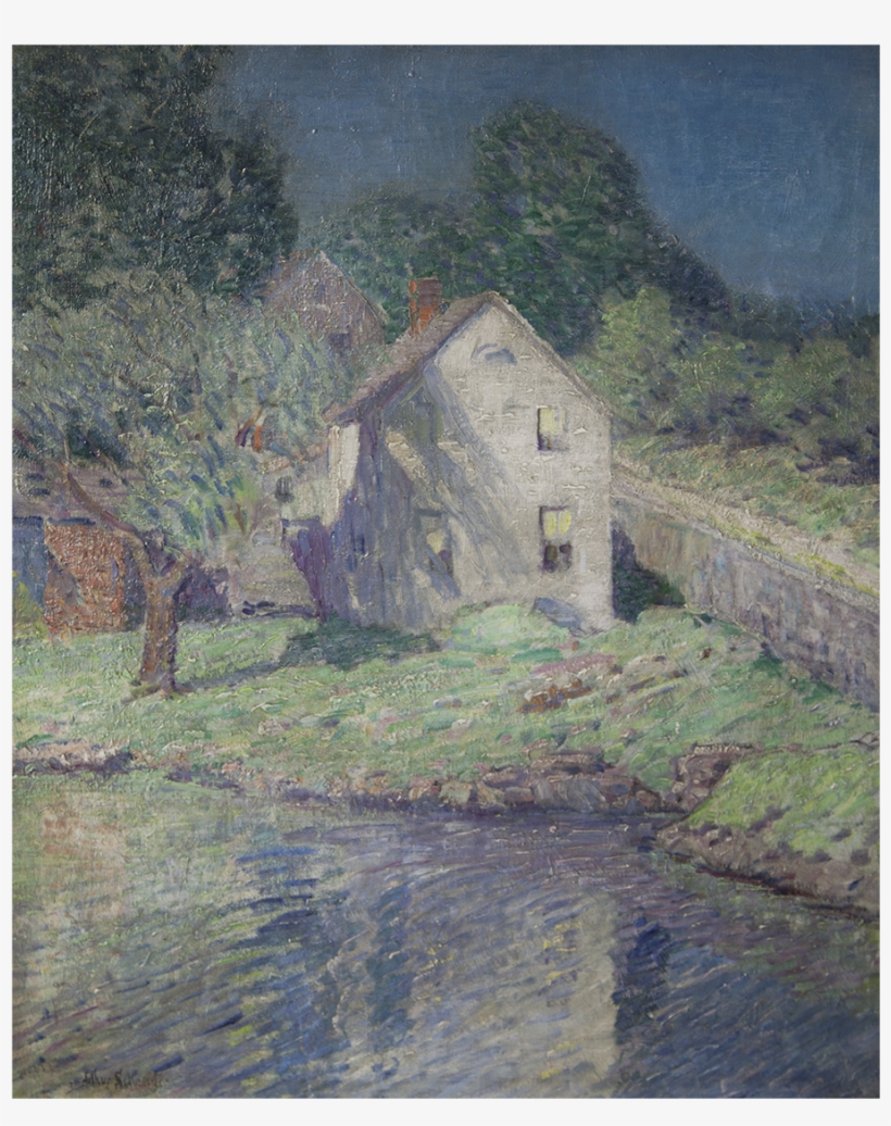 Arthur E Schneider [1866-1942] American Impressionist, transparent png