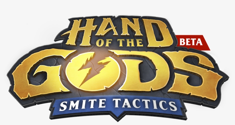 Logo Hand Of The Gods Beta - Hand Of The Gods Smite Tactics Logo, transparent png