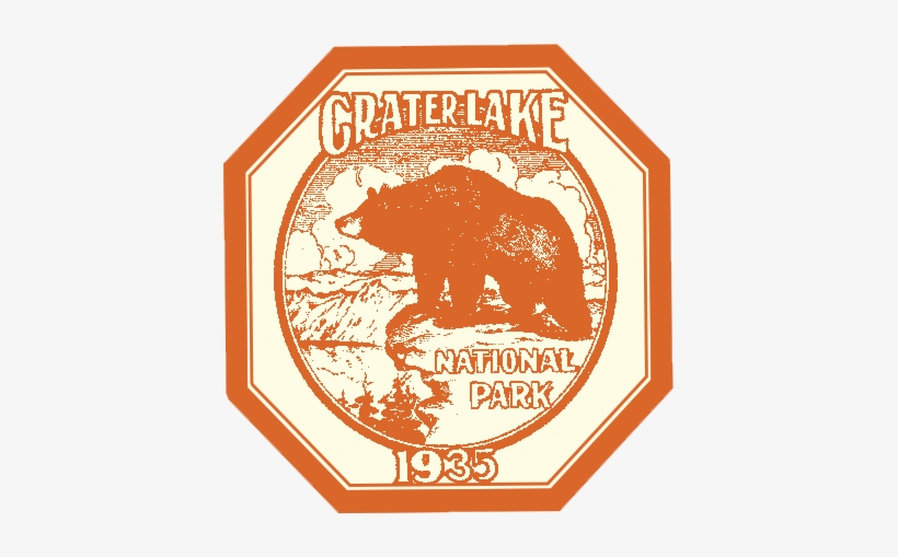 Crater Lake National Park Vintage - Vintage National Park Ranger Logo, transparent png