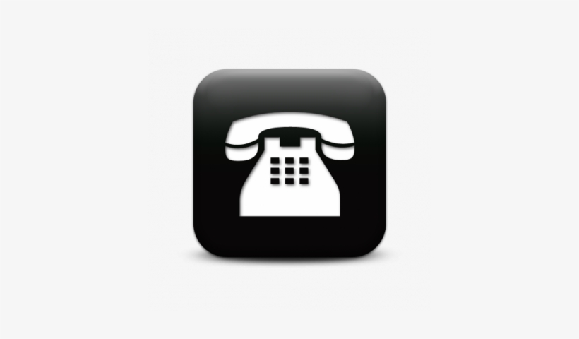 Linea Telefónica Fuera De Servicio - Phone Logo Png Black And White, transparent png