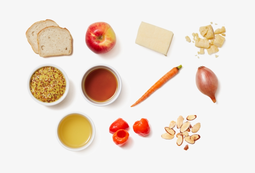 Apple & Cheddar Grilled Cheese With Carrot & Pickled - Pickled Pepper, transparent png
