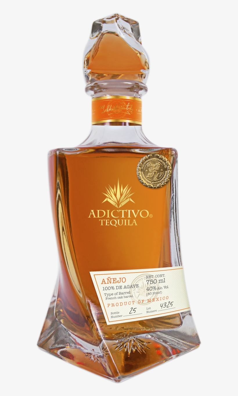 Adictivo Tequila Añejo - Tequila Reposado, transparent png