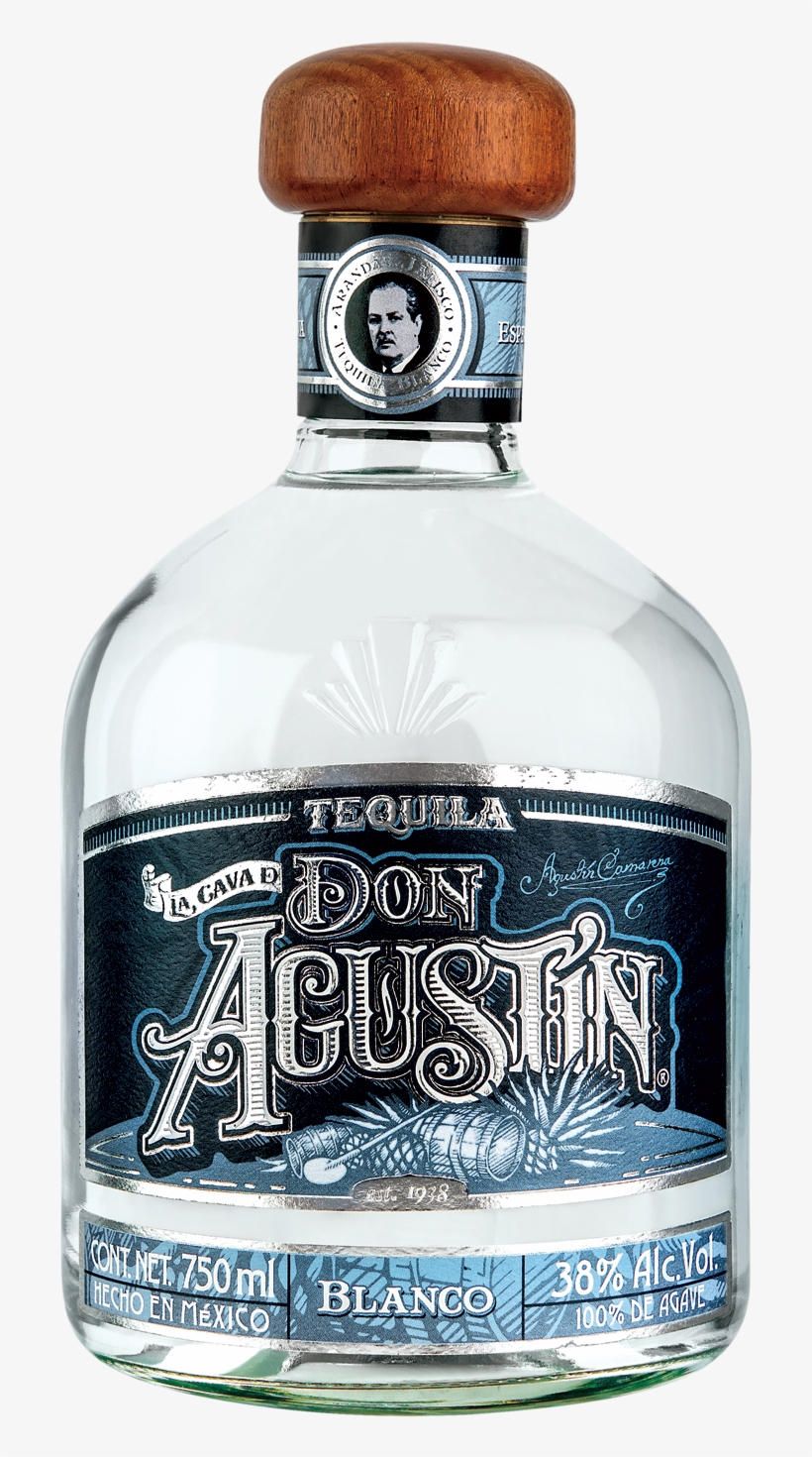 Don Agustin Blanco Tequila - La Cava Don Agustin Anejo Anejo Tequila, transparent png