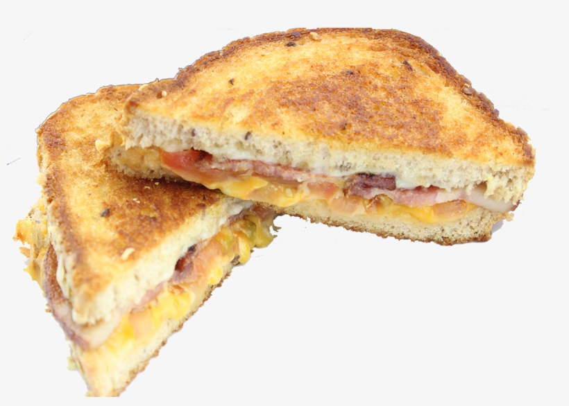 Ultimate Bacon Grilled Cheese - Ham And Cheese Sandwich, transparent png