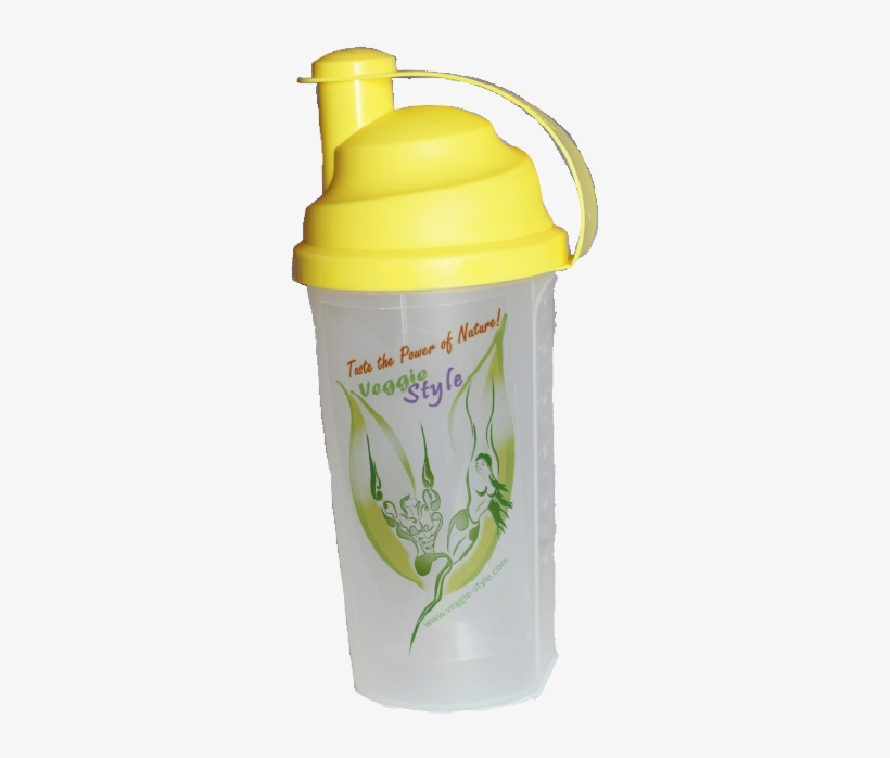 Veggie Style Vegan Supplement Protein Shaker - Water Bottle, transparent png