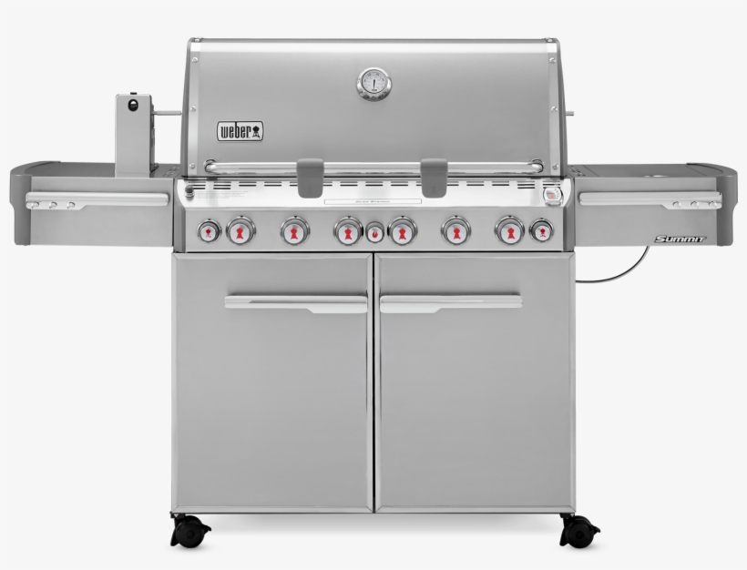 Summit® S-670 Gas Grill - Weber Gas Barbecue Summit S-670 Gbs Stainless, transparent png