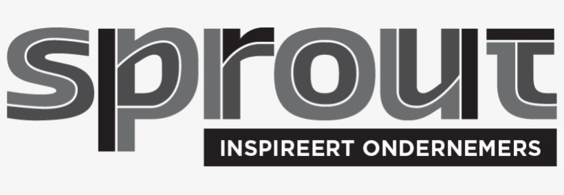 Sprout Logo Inspireert Ondernemers Black - Sprout Ondernemers Logo, transparent png