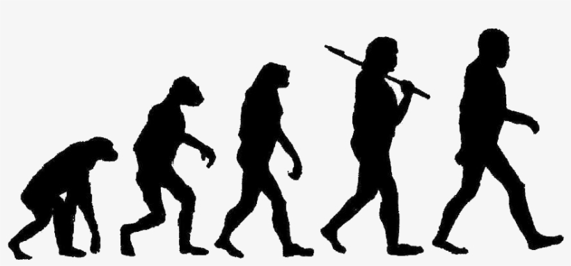 Back In The Dark Days Of Waterfall Projects We Invested - Evolution Of Man Jpg, transparent png