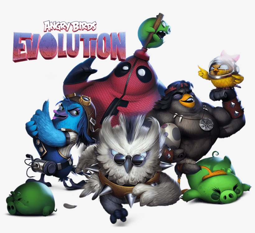 Angry Birds Evolution - Angry Birds Evolution Characters, transparent png