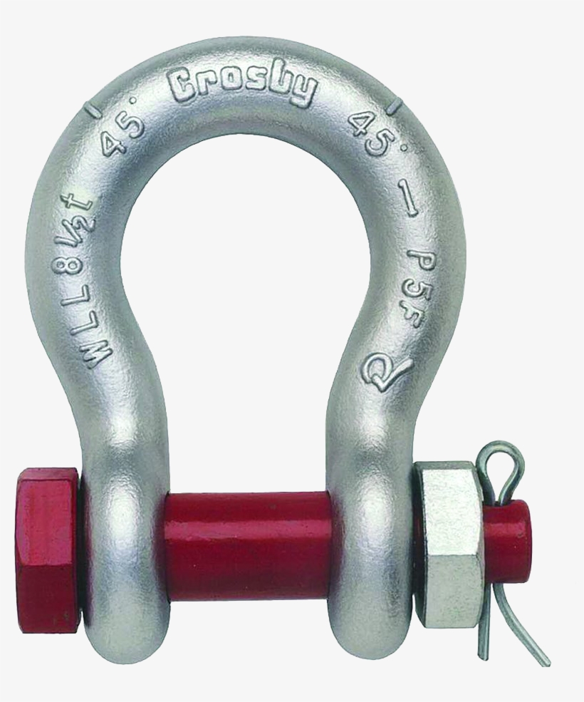 Lift-it 1019464 Crosby Bolt Type Anchor Shackle - Bolt Type Shackle, transparent png